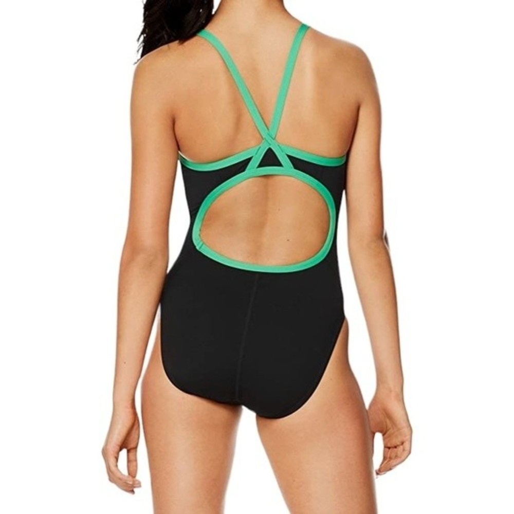 Speedo Women Solid Endurance + Flyback Training One Piece Swimsuit Size 28 - Picture 2 of 10
